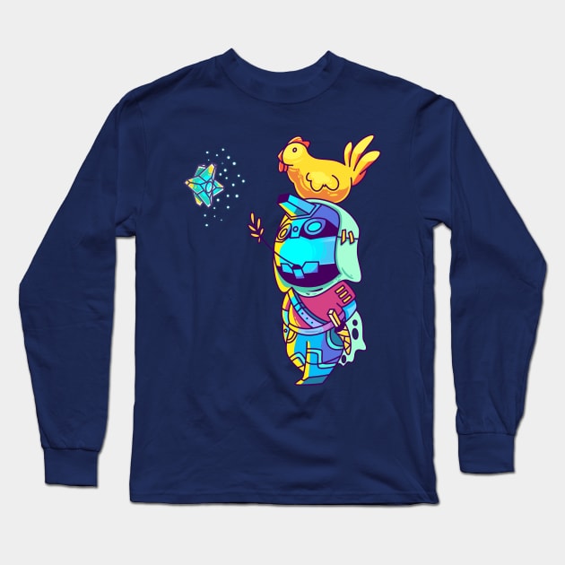 Cayde-6 Long Sleeve T-Shirt by Hounds_of_Tindalos